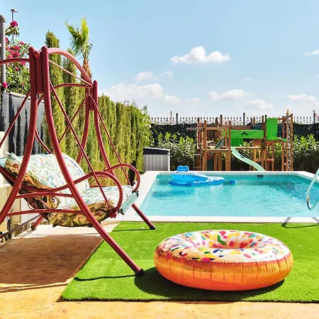 Villa Butterfly -private Pool & Playground Aspe